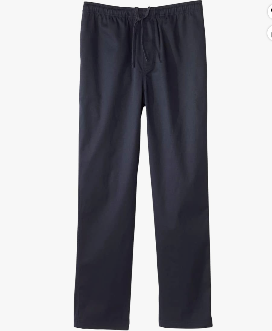 Silverts - Pantalon adaptivo con cintura elastica azul marino
